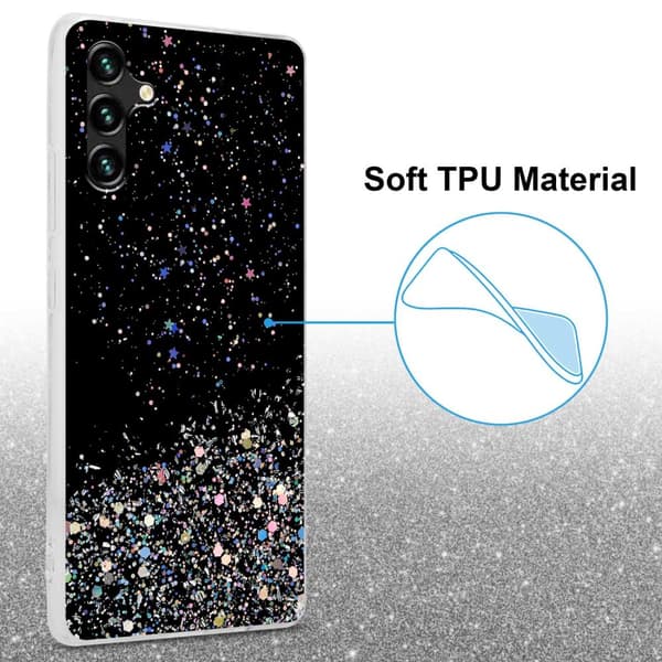 Deksel til Samsung Galaxy A13 5G med glitrende glitter