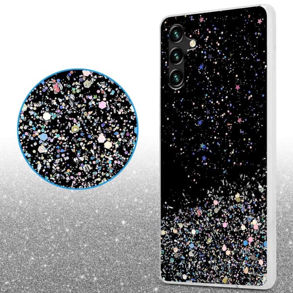 Deksel til Samsung Galaxy A13 5G med glitrende glitter
