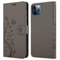 Miniatyrbilde 8 av 8: Deksel til iPhone 13 PRO MAX Lommebokdeksel i blomster design med magnetisk lukking, stativfunksjon og kortplasser