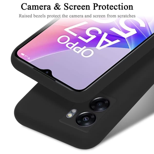 Oppo A57 5G / A77 5G / Realme V23 Suojakotelo Suojakuori valmistettu joustavasta TPU-silikonista
