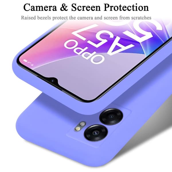 Oppo A57 5G / A77 5G / Realme V23 Suojakotelo Suojakuori valmistettu joustavasta TPU-silikonista