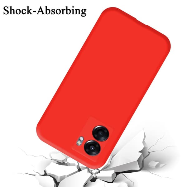 Oppo A57 5G / A77 5G / Realme V23 Suojakotelo Suojakuori valmistettu joustavasta TPU-silikonista