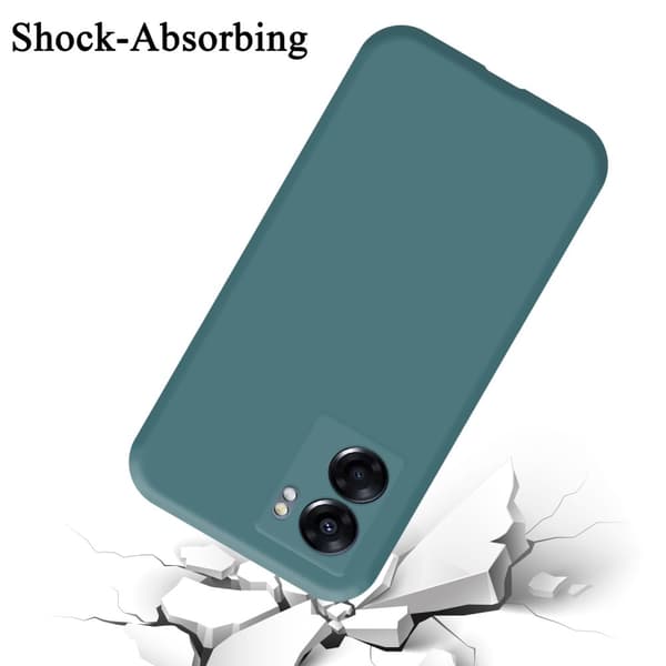 Oppo A57 5G / A77 5G / Realme V23 Suojakotelo Suojakuori valmistettu joustavasta TPU-silikonista