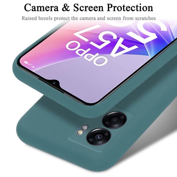 Oppo A57 5G / A77 5G / Realme V23 Suojakotelo Suojakuori valmistettu joustavasta TPU-silikonista