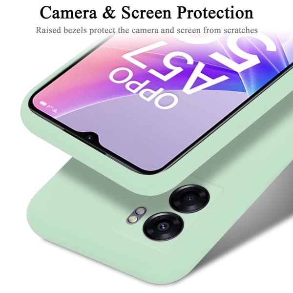 Oppo A57 5G / A77 5G / Realme V23 Suojakotelo Suojakuori valmistettu joustavasta TPU-silikonista