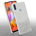Pikkukuva 2 / 6: Samsung Galaxy A11 / M11 Suojakuori Suojakotelo joustavasta TPU-silikonista jossa on kimaltelevaa glitteriä