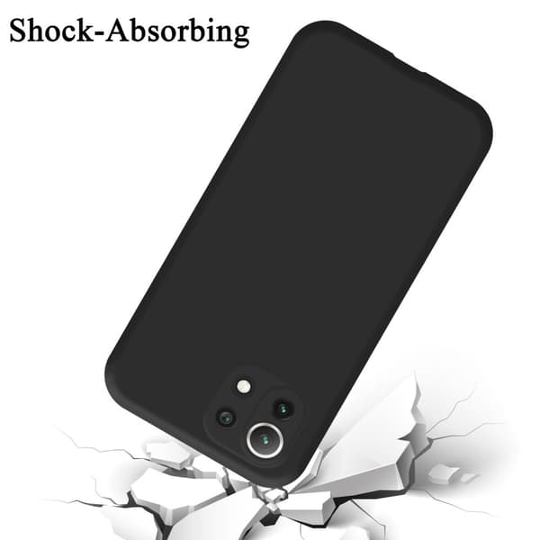 Deksel til Xiaomi Mi 11 LITE (4G / 5G) / 11 LITE NE Silikondeksel TPU Case Cover