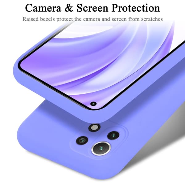 Deksel til Xiaomi Mi 11 LITE (4G / 5G) / 11 LITE NE Silikondeksel TPU Case Cover