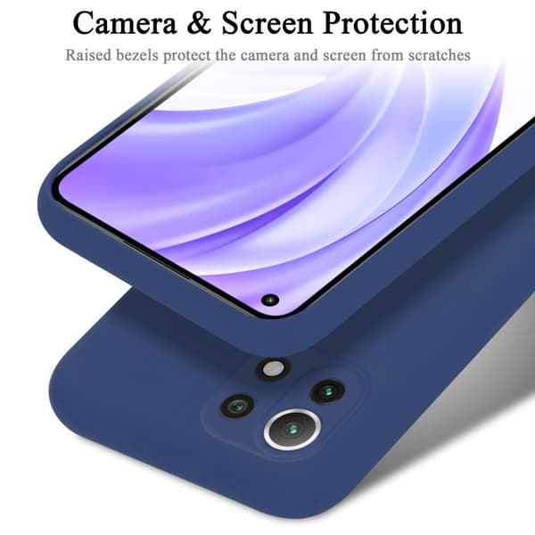 Xiaomi Mi 11 LITE (4G / 5G) / 11 LITE NE Suojakotelo Suojakuori valmistettu joustavasta TPU-silikonista
