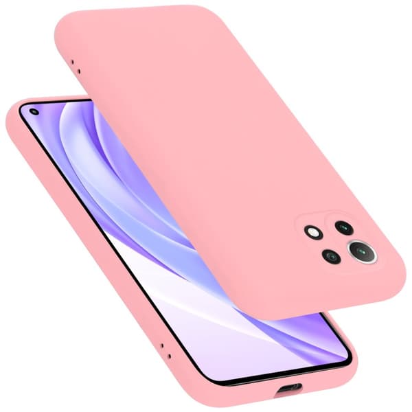 Xiaomi Mi 11 LITE (4G / 5G) / 11 LITE NE Suojakotelo Suojakuori valmistettu joustavasta TPU-silikonista