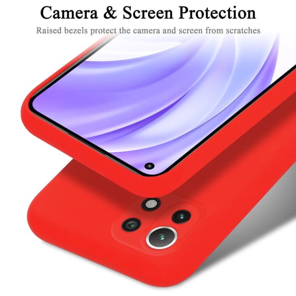 Xiaomi Mi 11 LITE (4G / 5G) / 11 LITE NE Suojakotelo Suojakuori valmistettu joustavasta TPU-silikonista