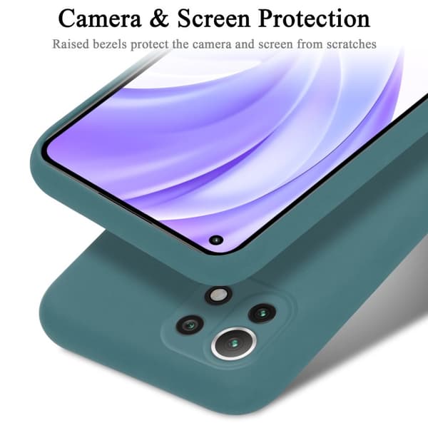 Deksel til Xiaomi Mi 11 LITE (4G / 5G) / 11 LITE NE Silikondeksel TPU Case Cover