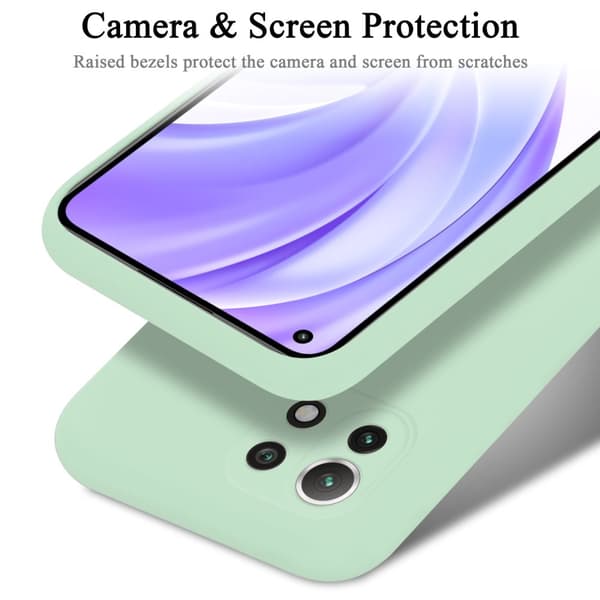 Deksel til Xiaomi Mi 11 LITE (4G / 5G) / 11 LITE NE Silikondeksel TPU Case Cover