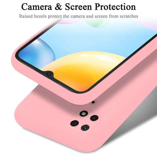 Xiaomi RedMi 10C / POCO C40 Suojakotelo Suojakuori valmistettu joustavasta TPU-silikonista