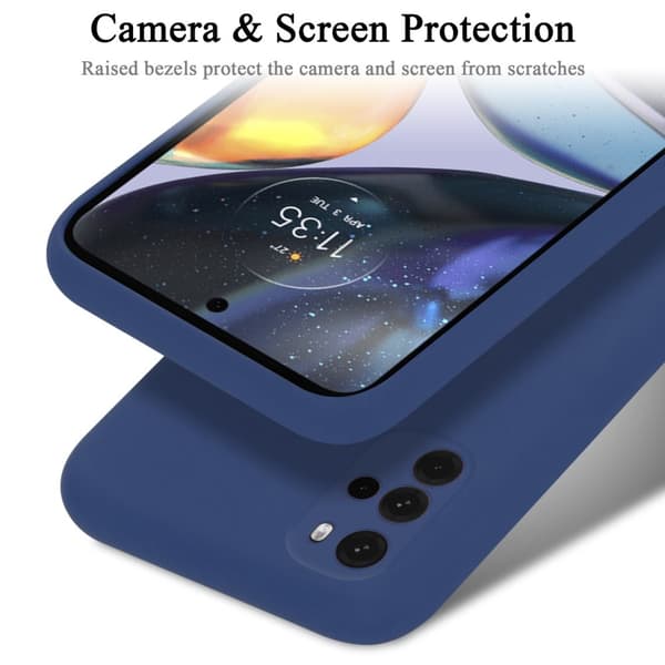 Motorola MOTO G22 Skal Fodral av flexibelt TPU-silikon Case Cover