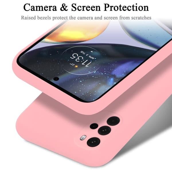 Motorola MOTO G22 Suojakotelo Suojakuori valmistettu joustavasta TPU-silikonista