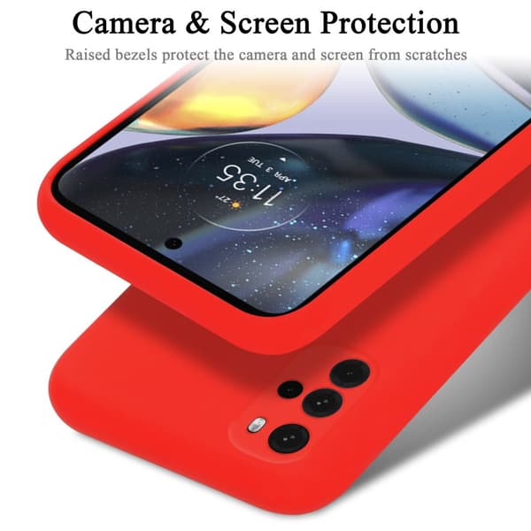 Motorola MOTO G22 Skal Fodral av flexibelt TPU-silikon Case Cover