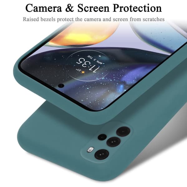 Motorola MOTO G22 Suojakotelo Suojakuori valmistettu joustavasta TPU-silikonista