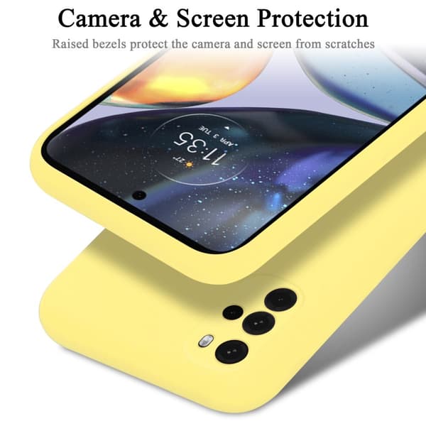 Motorola MOTO G22 Skal Fodral av flexibelt TPU-silikon Case Cover