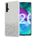 Miniatyrbild 1 av 11: Honor 20 / 20S / Huawei NOVA 5T Skal Fodral Case Cover av flexibelt TPU-silikon med glittrande glitter