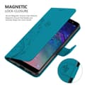 Miniatyrbillede 5 af 8: Samsung Galaxy A6 PLUS 2018 Pungetui Cover Blomster ()