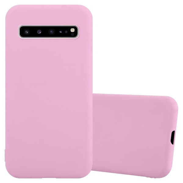 Deksel til Samsung Galaxy S10 5G Silikondeksel CANDY ROSA