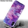 Pikkukuva 4 / 7: iPhone XS MAX Suojakotelo Suojakuori valmistettu TPU silikoni kuvio mosaiikki