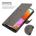 Miniatyrbilde 10 av 11: Deksel til Samsung Galaxy A32 4G Lommebokdeksel i blomster design med magnetisk lukking, stativfunksjon og kortplasser