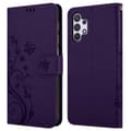 Miniatyrbilde 8 av 8: Deksel til Samsung Galaxy A32 4G Lommebokdeksel i blomster design med magnetisk lukking, stativfunksjon og kortplasser