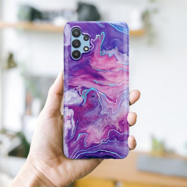 Samsung Galaxy A32 5G Suojakotelo Suojakuori valmistettu TPU silikoni kuvio mosaiikki