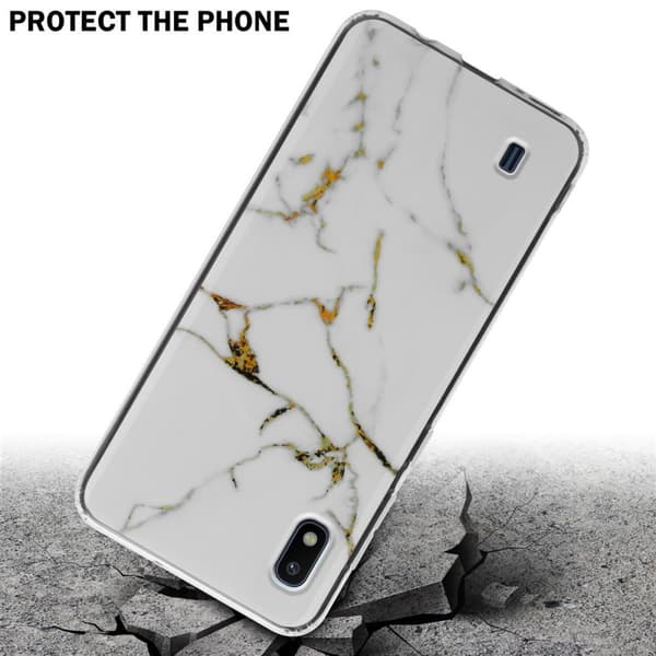 Lommebokdeksel til Samsung Galaxy A10 / M10 Deksel av TPU-silikon med mosaikkmønster