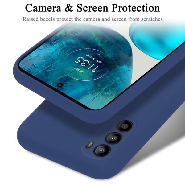 Motorola MOTO G52 4G / G82 5G Suojakotelo Suojakuori valmistettu joustavasta TPU-silikonista