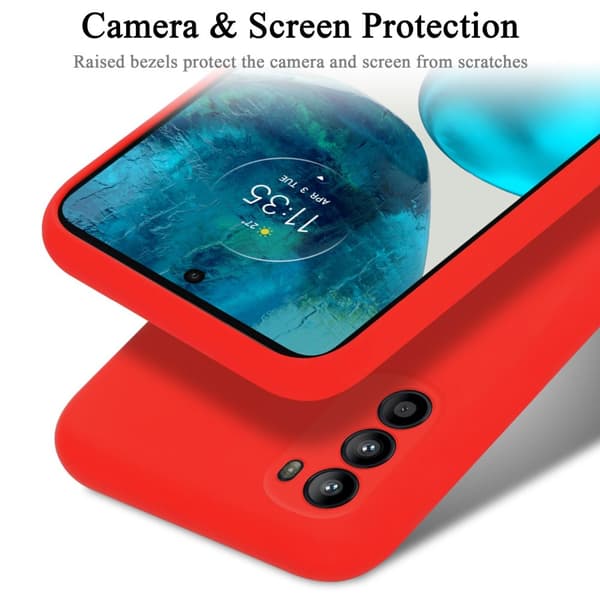 Motorola MOTO G52 4G / G82 5G Suojakotelo Suojakuori valmistettu joustavasta TPU-silikonista