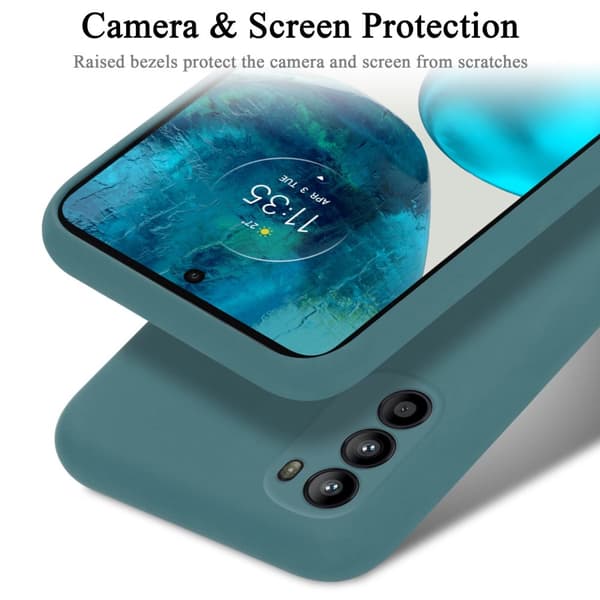 Motorola MOTO G52 4G / G82 5G Suojakotelo Suojakuori valmistettu joustavasta TPU-silikonista