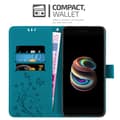 Miniatyrbild 2 av 7: Xiaomi Mi A1 / Mi 5X Skal Fodral i blomdesign Mobilskydd Case Cover med magnetisk stängning, ståfunktion och kortplatser