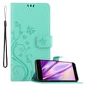 Miniatyrbild 1 av 7: Xiaomi Mi A1 / Mi 5X Skal Fodral i blomdesign Mobilskydd Case Cover med magnetisk stängning, ståfunktion och kortplatser
