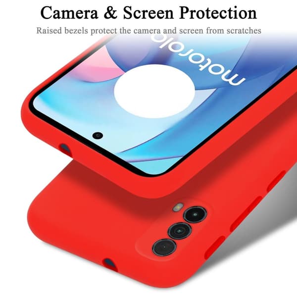 Motorola MOTO E20 / E30 / E40 Suojakotelo Suojakuori valmistettu joustavasta TPU-silikonista