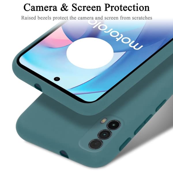 Motorola MOTO E20 / E30 / E40 Suojakotelo Suojakuori valmistettu joustavasta TPU-silikonista