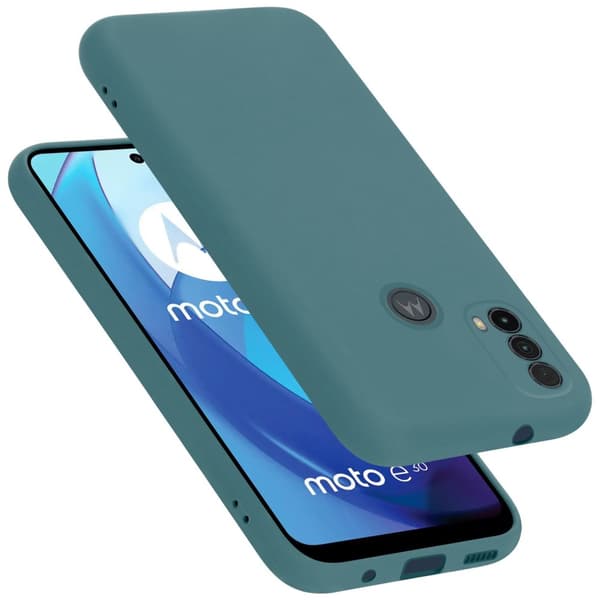 Motorola MOTO E20 / E30 / E40 Suojakotelo Suojakuori valmistettu joustavasta TPU-silikonista
