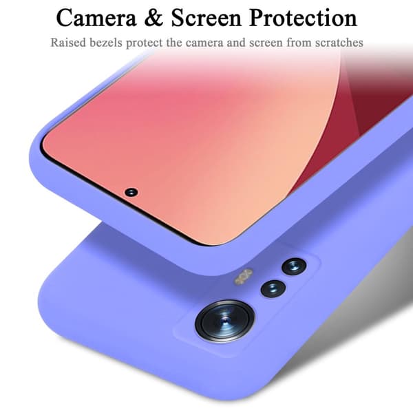 Xiaomi 12 / 12X Skal Fodral av flexibelt TPU-silikon Case Cover