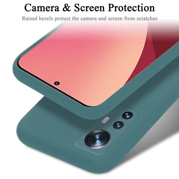 Xiaomi 12 / 12X Suojakotelo Suojakuori valmistettu joustavasta TPU-silikonista