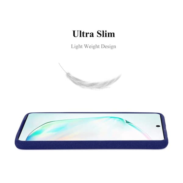 Samsung Galaxy NOTE 10 Skal Fodral Mobilskydd av flexibelt TPU-silikon