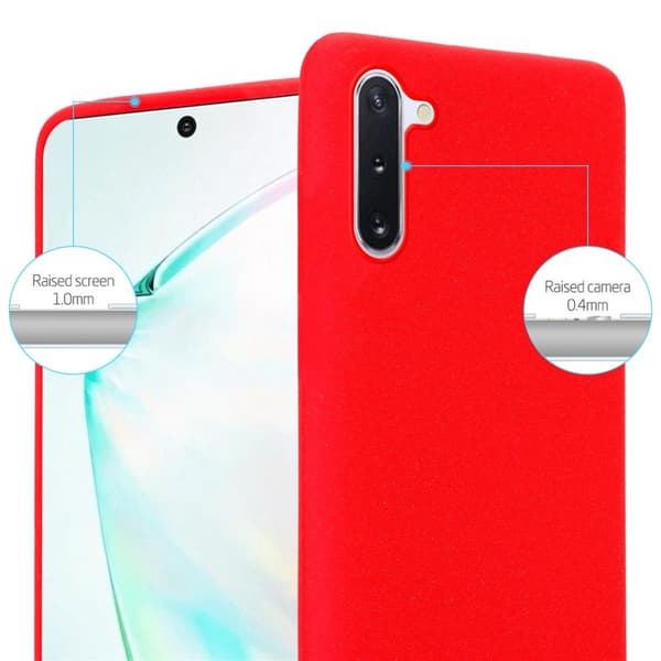 Samsung Galaxy NOTE 10 Skal Fodral Mobilskydd av flexibelt TPU-silikon