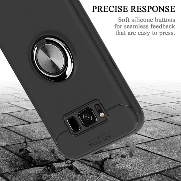 Deksel til Samsung Galaxy S8 PLUS Silikondeskel med fokusring laget av TPU-silikon