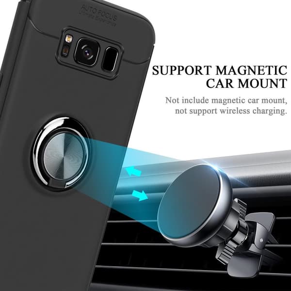 Deksel til Samsung Galaxy S8 PLUS Silikondeskel med fokusring laget av TPU-silikon