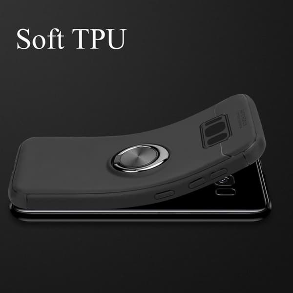 Deksel til Samsung Galaxy S8 PLUS Silikondeskel med fokusring laget av TPU-silikon