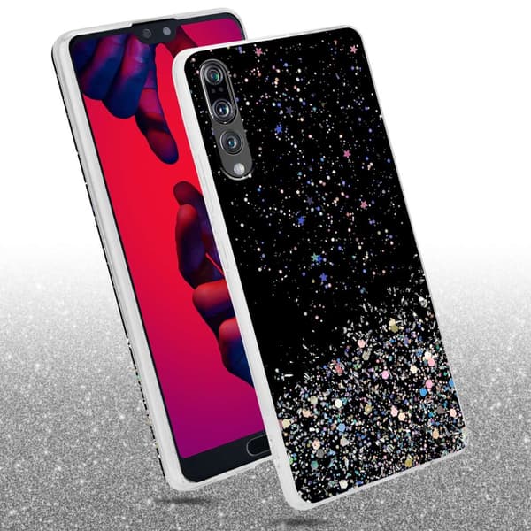 Deksel til Huawei P20 PRO / P20 PLUS med glitrende glitter