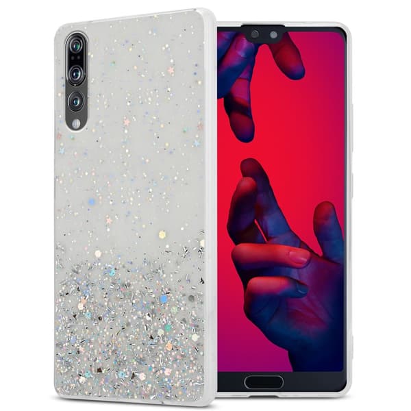 Deksel til Huawei P20 PRO / P20 PLUS med glitrende glitter