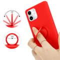 Miniatyrbild 6 av 9: iPhone 11 Skal Fodral Mobilskydd av flexibelt TPU-silikon med ring Skyddsfodral Case Cover