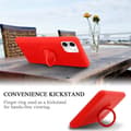 Miniatyrbild 7 av 9: iPhone 11 Skal Fodral Mobilskydd av flexibelt TPU-silikon med ring Skyddsfodral Case Cover